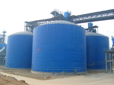 大通水泥钢板库改造