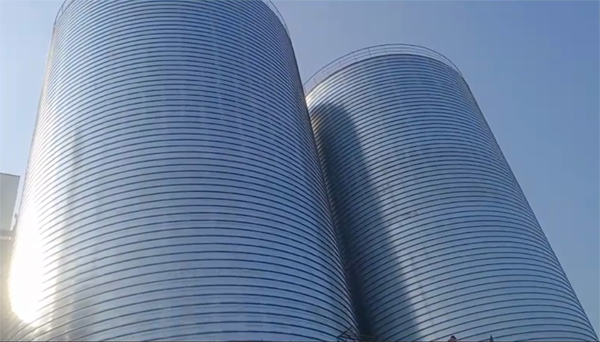 大通2座混凝土高架卷板仓