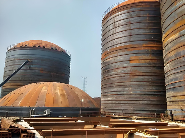 大通焦粉钢板仓